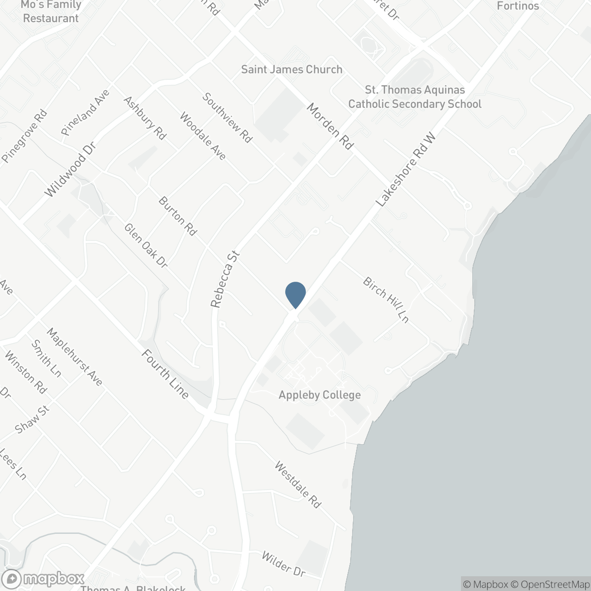 489 LAKESHORE ROAD W, Oakville, Ontario L6K 1G4